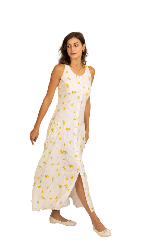 Zinnia Cotton Dress