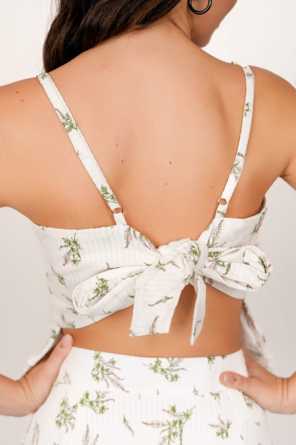 Flora White Maxi Skirt