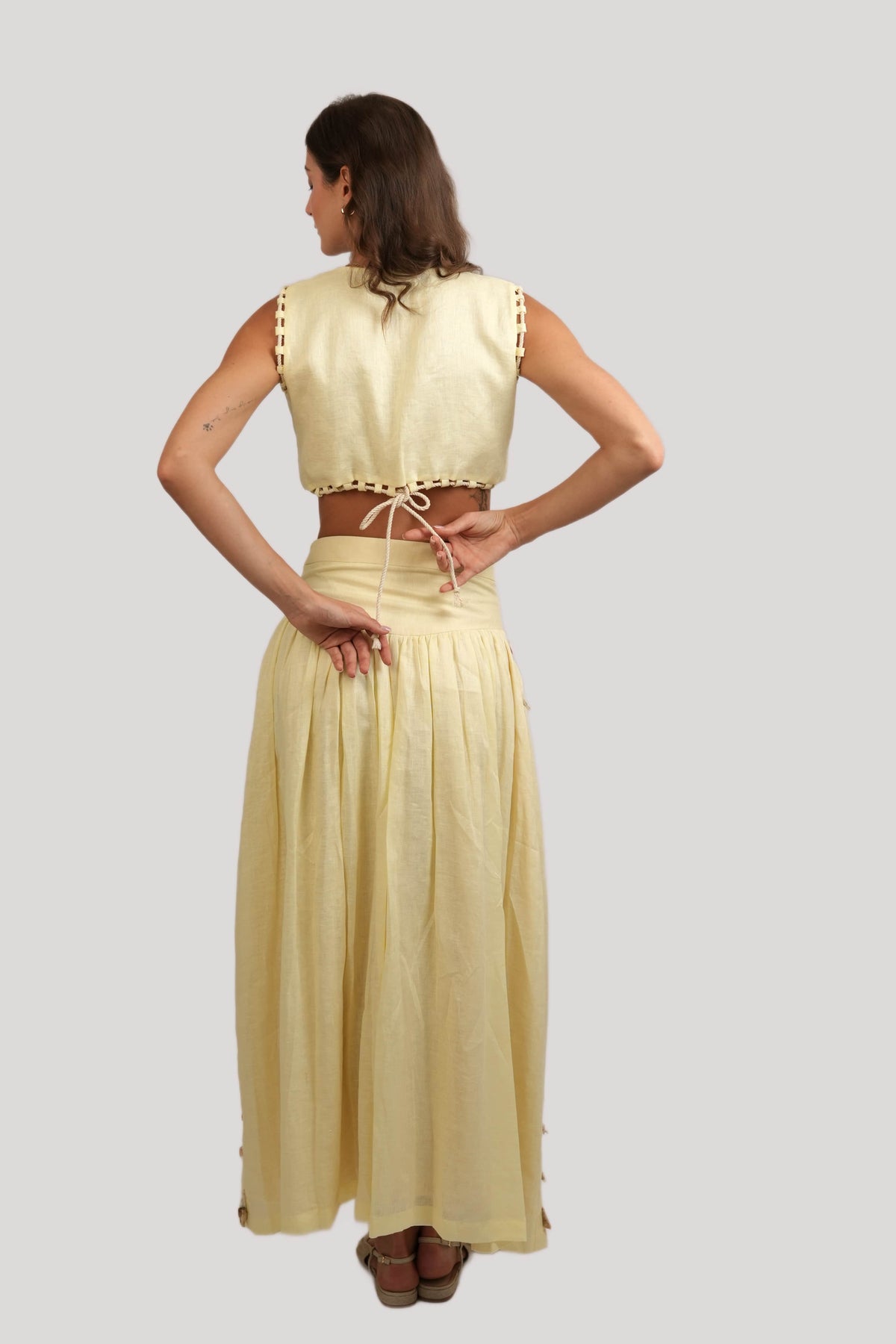 Ariel Yellow Co-Ord Set