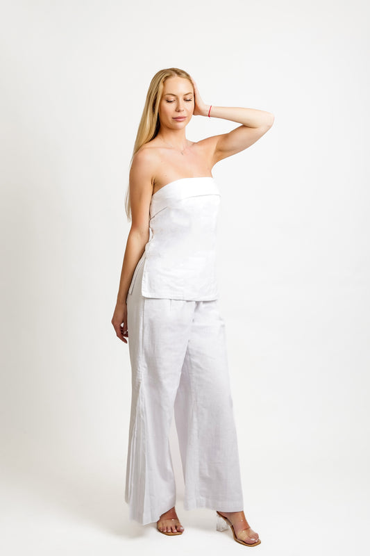 SAMANTHA WHITE TROUSERS
