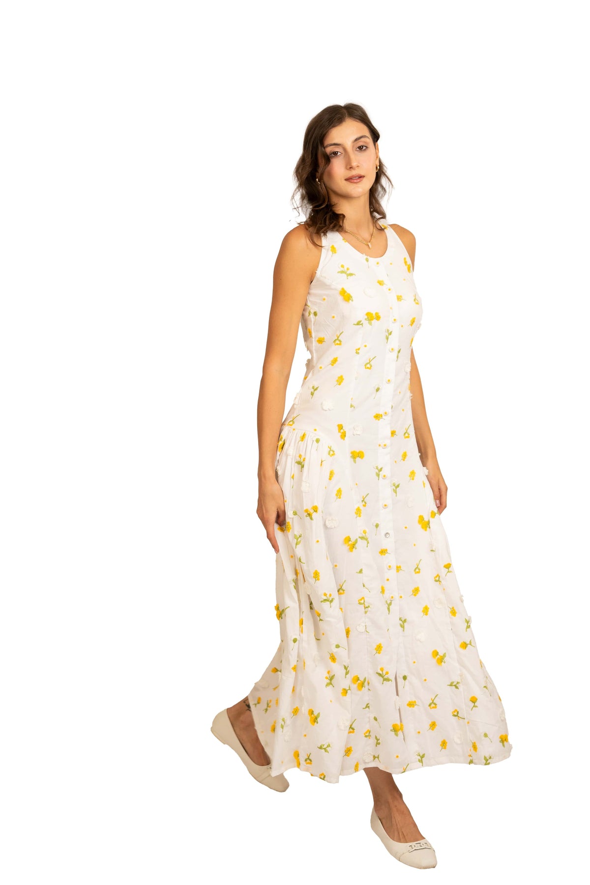 Zinnia Cotton Dress