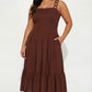 Daphne Brown Linen Dresss