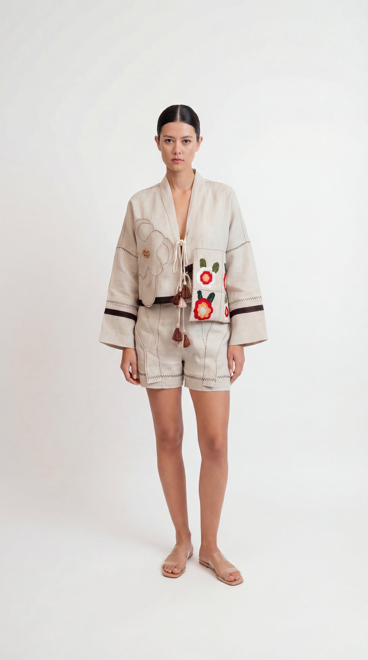 Emily Beige Co-ord Set