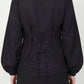 Inori Black Linen Co-Ord Set