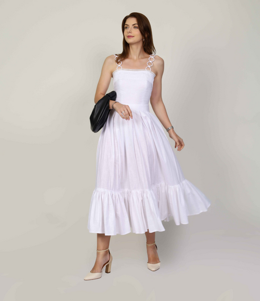 DAPHNE WHITE DRESS