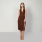 VERONICA BROWN SKIRT