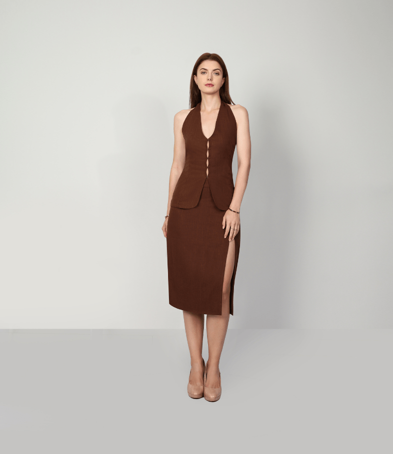 VERONICA BROWN TOP