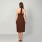 VERONICA BROWN SKIRT