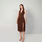VERONICA BROWN SKIRT