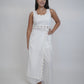 Margot White Linen Top