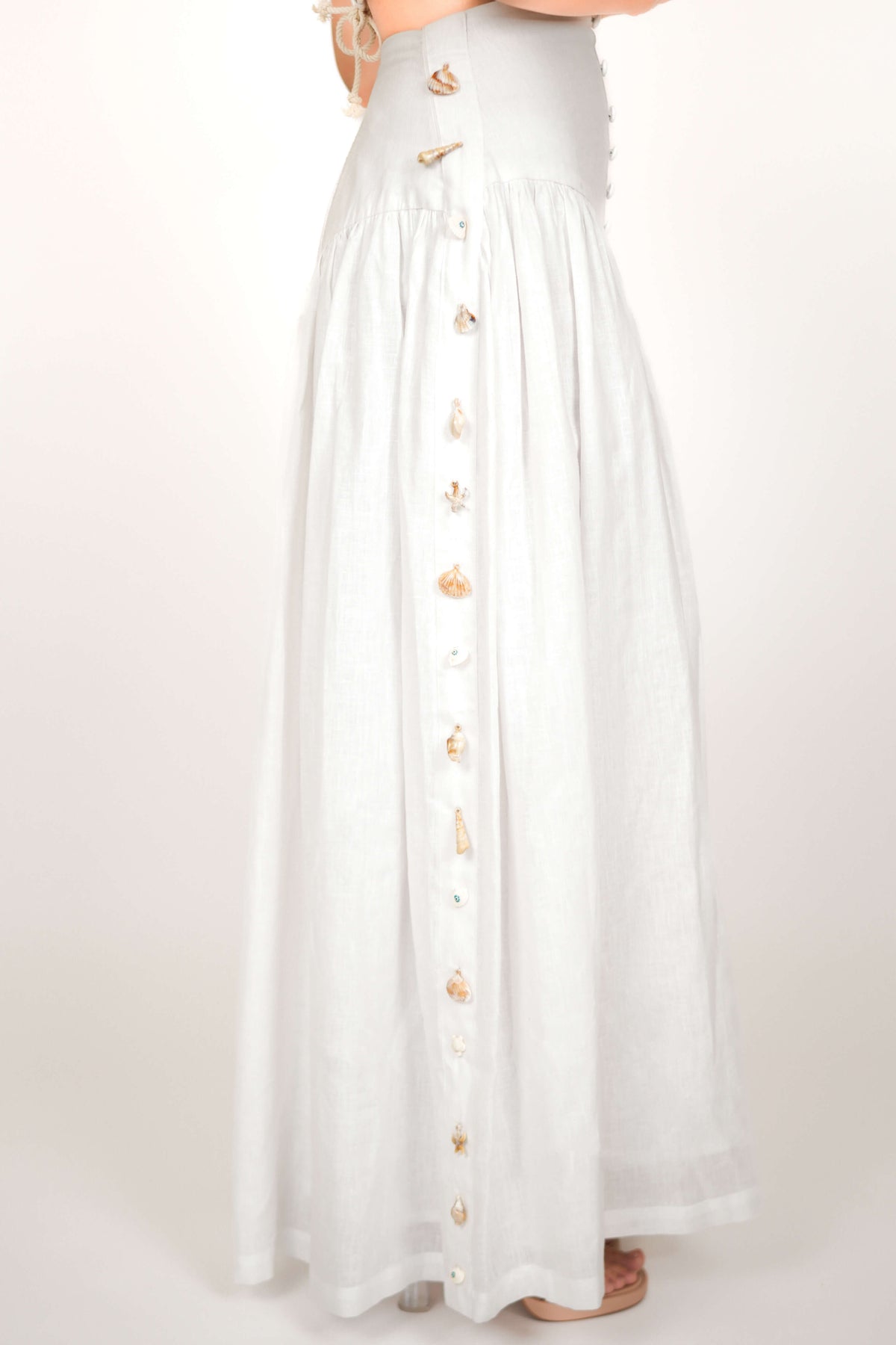 Ariel White Co-ord Set