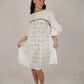 Poppy White Floral Short Dress