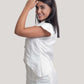 Zahra Co-Ord White Linen