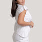 Zahra Linen White Top