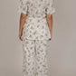 ASTER WHITE FLORAL CO-ORD SET