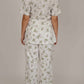 Aster Floral white Trouser/Pant