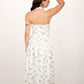 Debby White Floral Maxi Dress