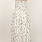 Debby White Floral Maxi Dress