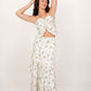 Flora White Floral Set