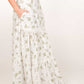 Flora White Maxi Skirt