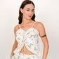 Flora White Floral Set