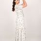 Iris White Floral Top