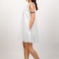 Pearl White Short Dress