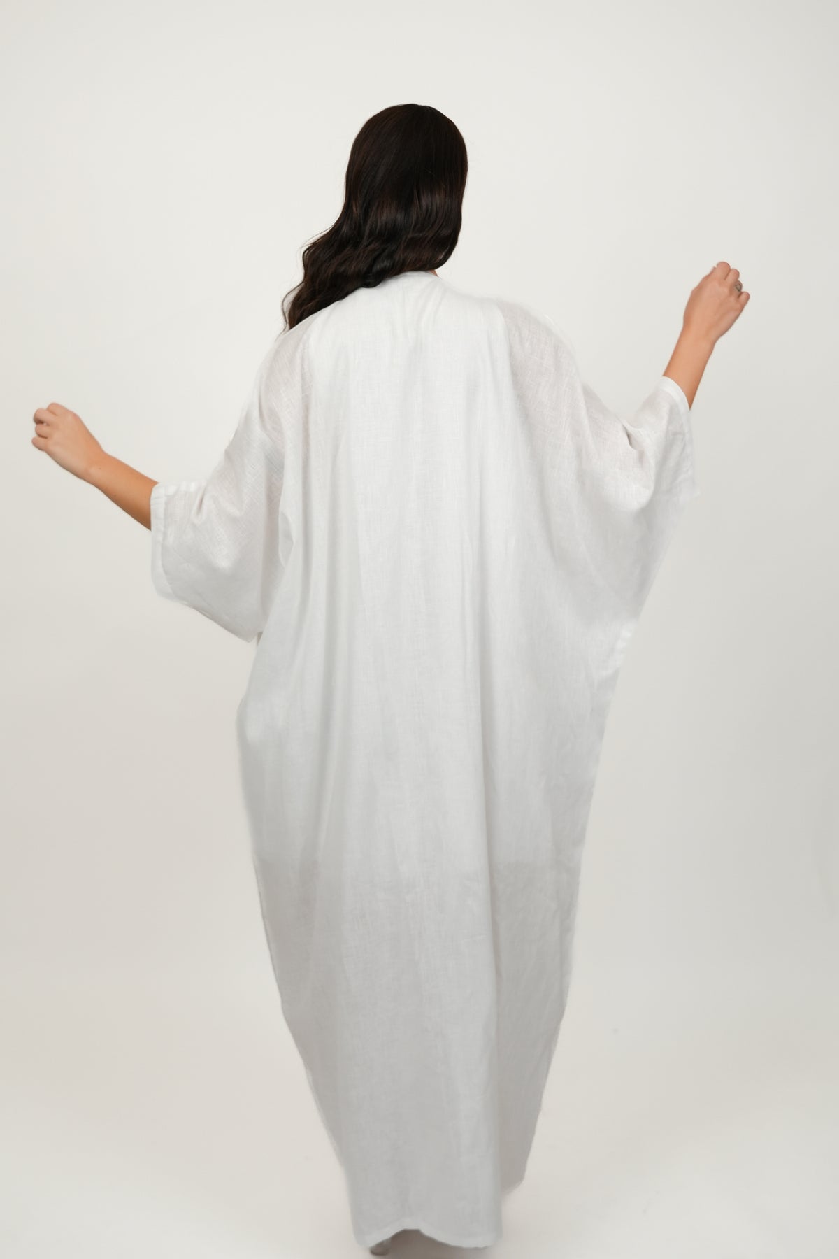 Pearl White Kimono