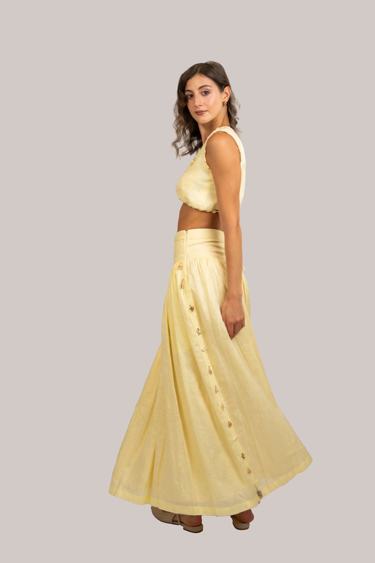 Ariel Yellow Top