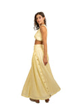 Ariel Yellow Maxi Skirt