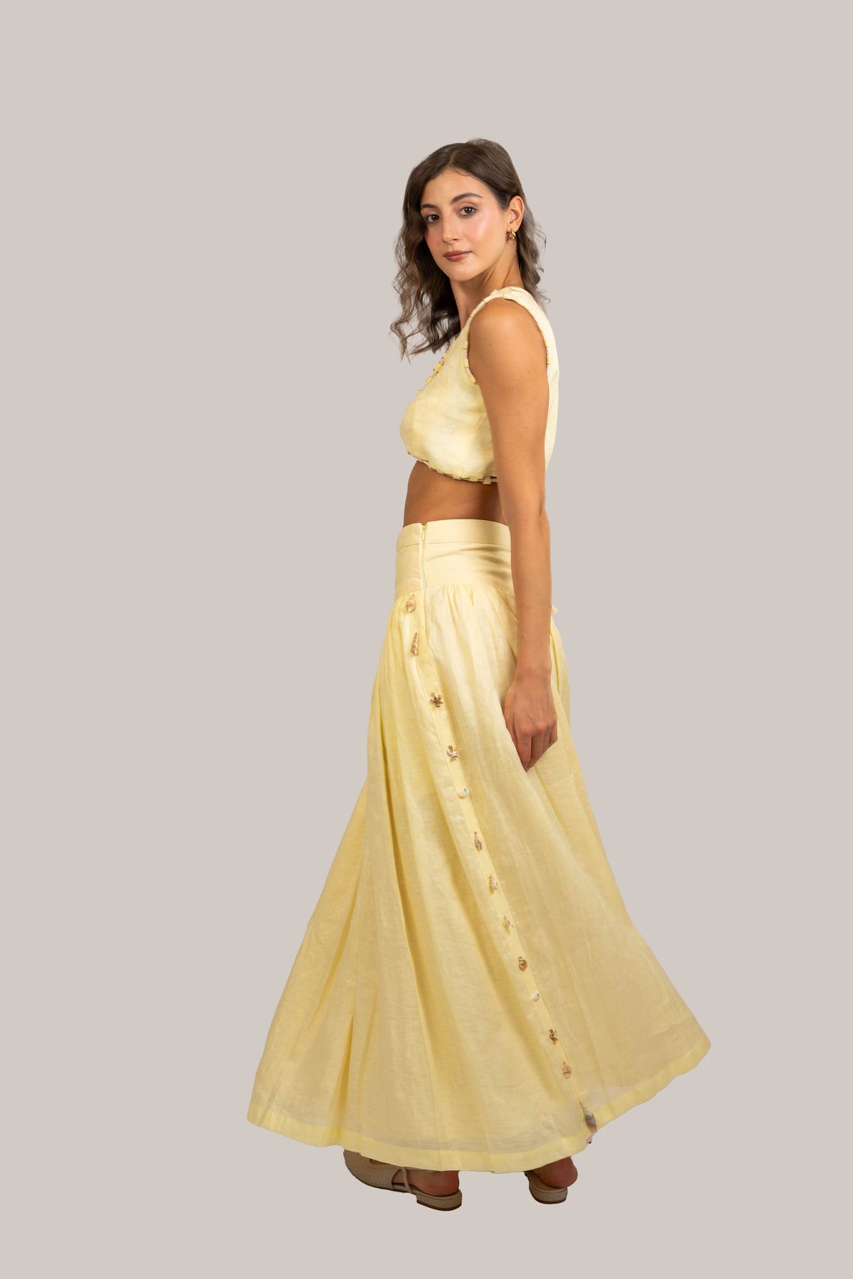 Ariel Yellow Co-Ord Set