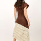 Clove brown Maxi dress