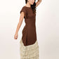 Clove brown Maxi dress