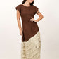 Clove brown Maxi dress