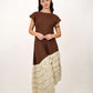 Clove brown Maxi dress