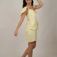 Hazel Yellow Linen Top