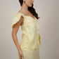 Hazel Yellow Linen Top