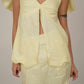 Hazel Yellow Linen Top