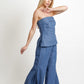 SAMANTHA BLUE  TOP