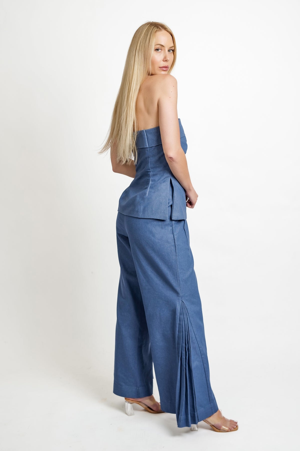 SAMANTHA BLUE  TOP