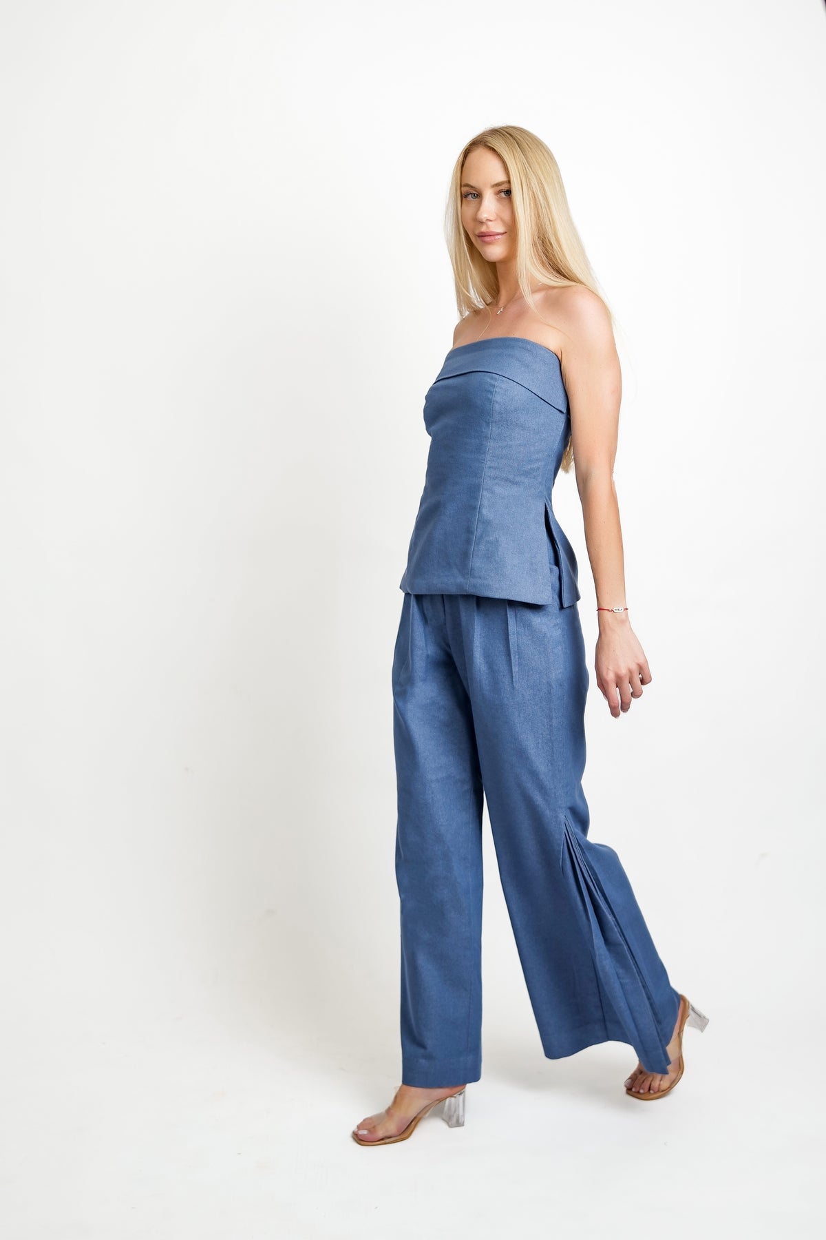 SAMANTHA BLUE  TOP
