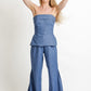 SAMANTHA BLUE  TOP