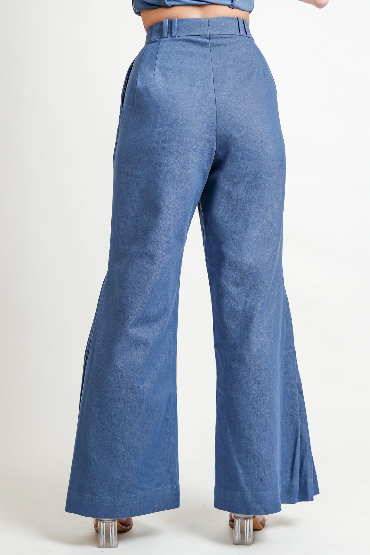 SAMANTHA BLUE TROUSERS