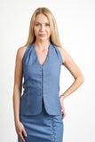 VERONICA BLUE TOP
