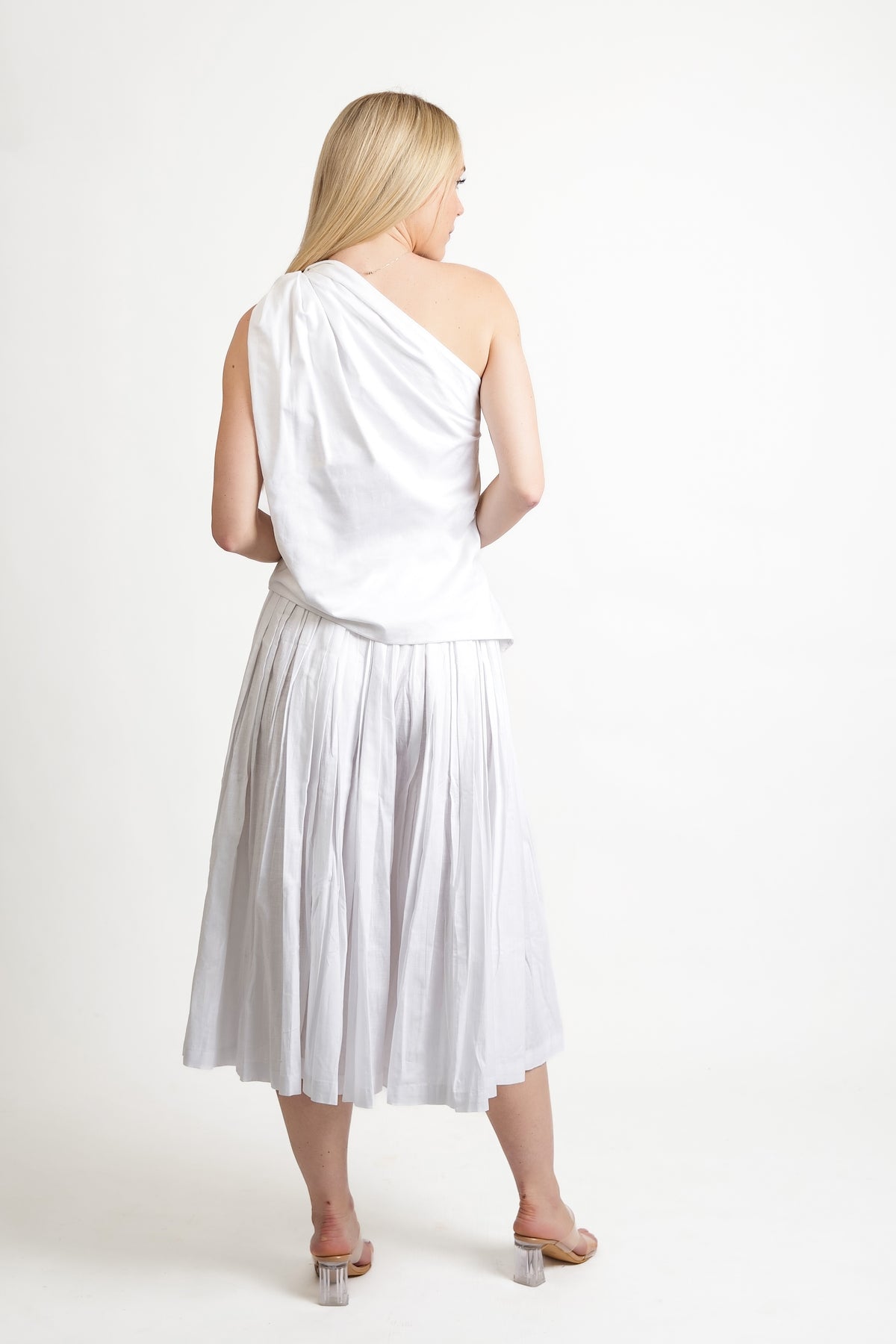 RACHEL WHITE DETACHABLE CULOTTE