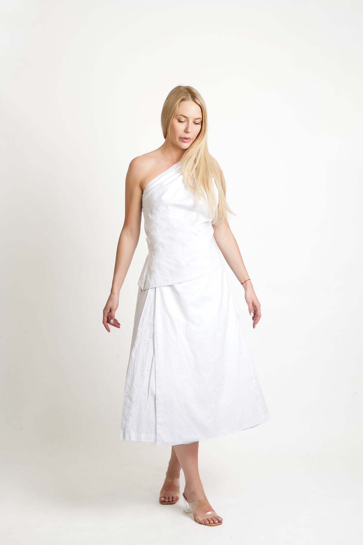 RACHEL WHITE DETACHABLE CULOTTE