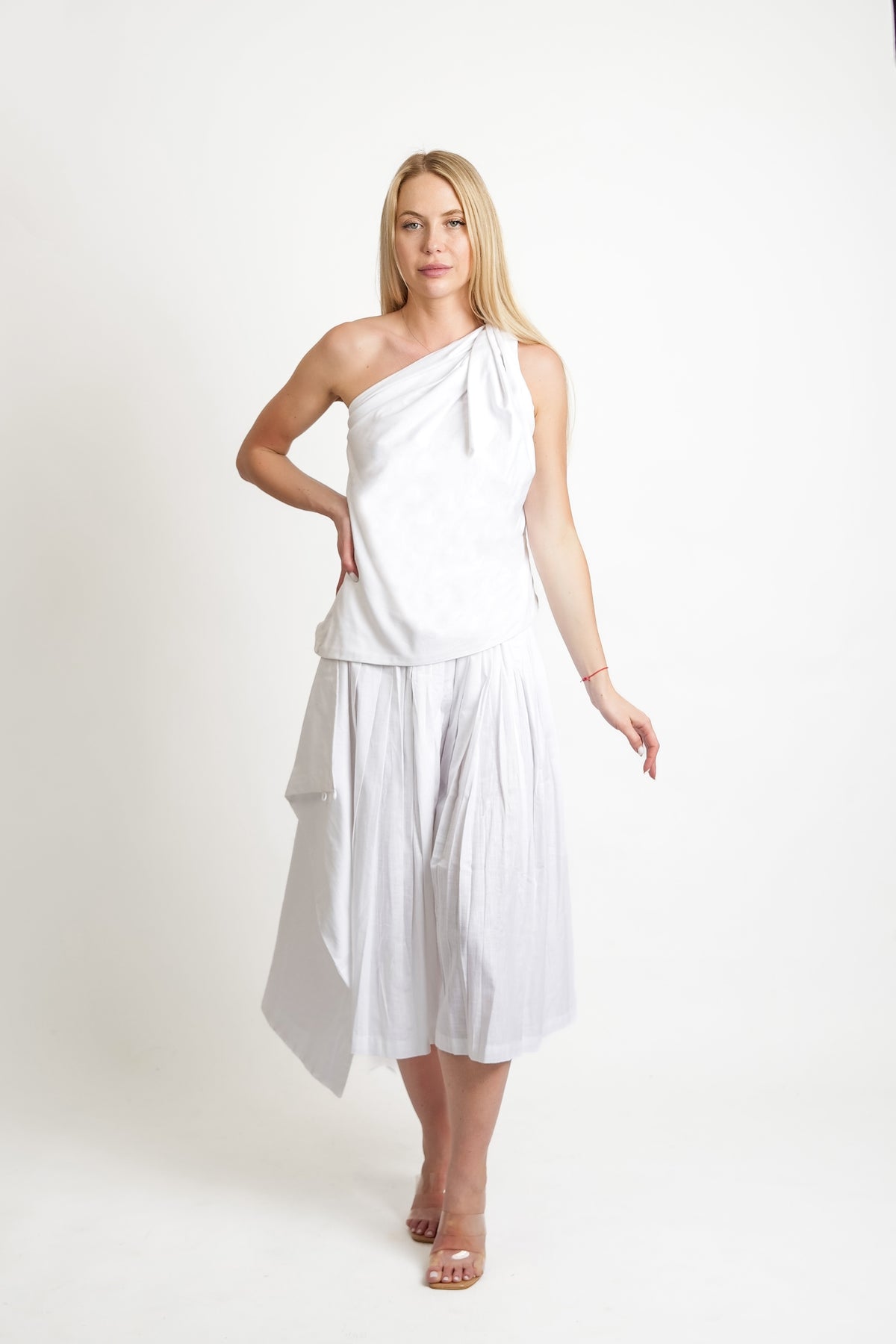 RACHEL WHITE DETACHABLE CULOTTE