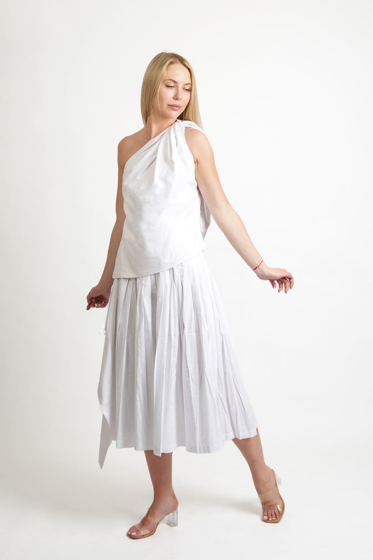 RACHEL WHITE DETACHABLE CULOTTE