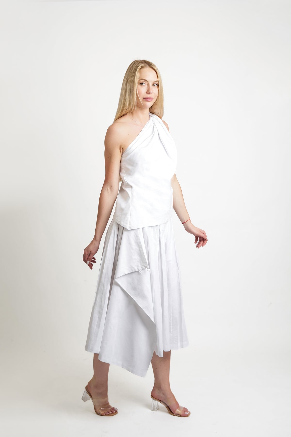 RACHEL WHITE DETACHABLE CULOTTE