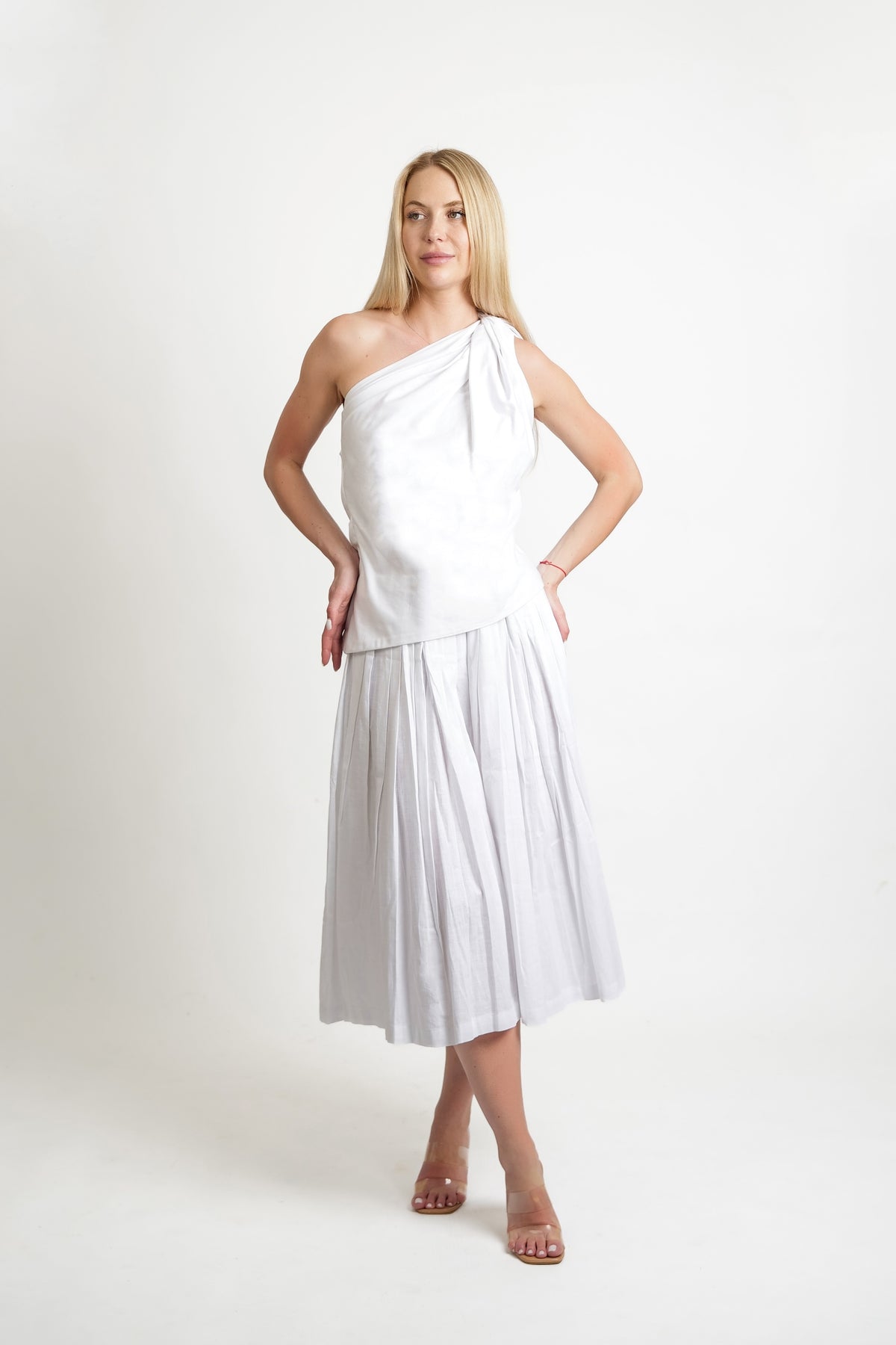 RACHEL WHITE DETACHABLE CULOTTE